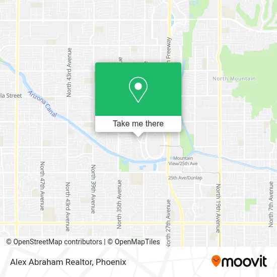 Alex Abraham Realtor map