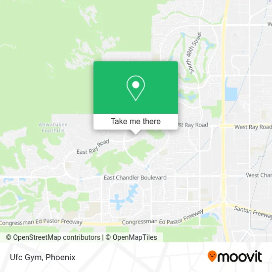 Ufc Gym map