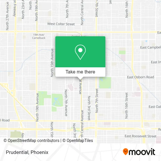 Prudential map