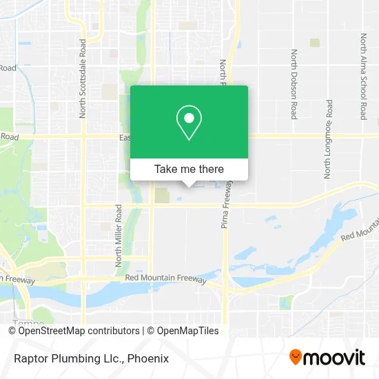 Raptor Plumbing Llc. map