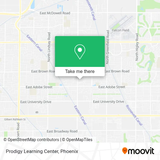Prodigy Learning Center map
