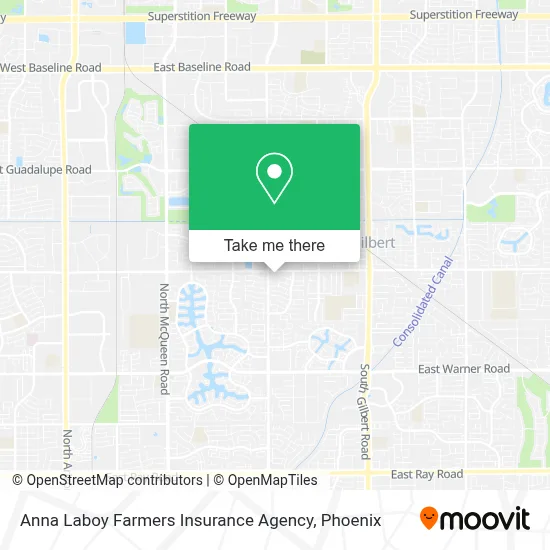 Anna Laboy Farmers Insurance Agency map