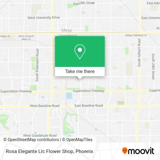 Rosa Elegante Llc Flower Shop map