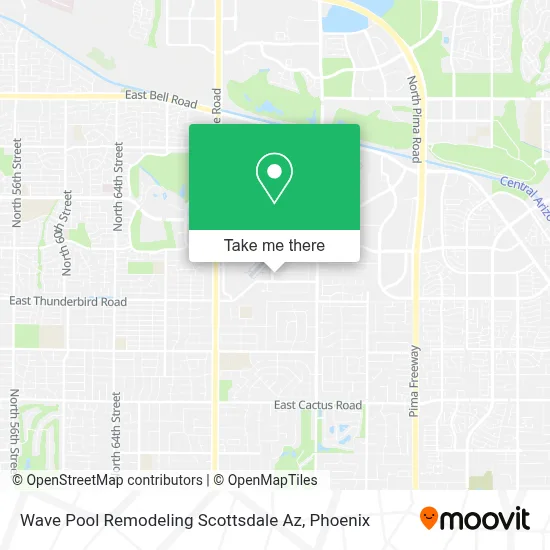 Wave Pool Remodeling Scottsdale Az map