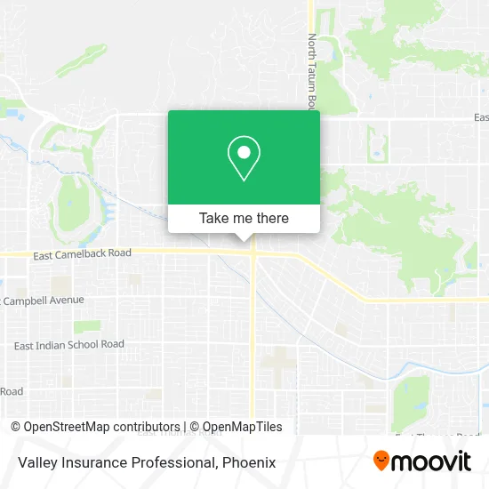 Valley Insurance Professional map