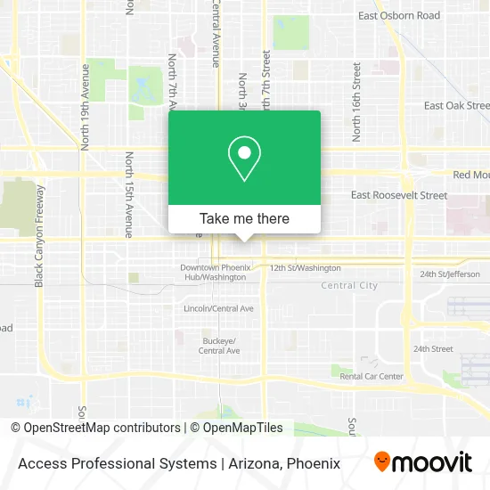 Access Professional Systems | Arizona map
