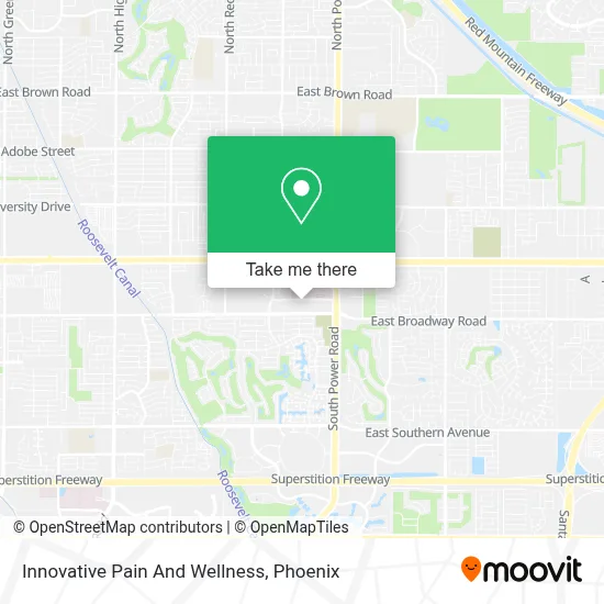 Innovative Pain And Wellness map