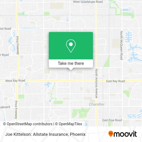 Joe Kittelson: Allstate Insurance map