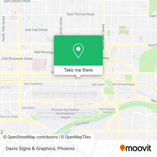 Davis Signs & Graphics map