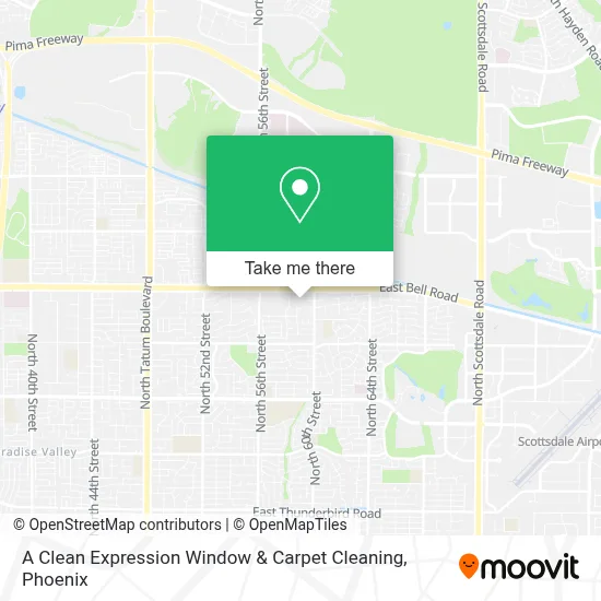 A Clean Expression Window & Carpet Cleaning map