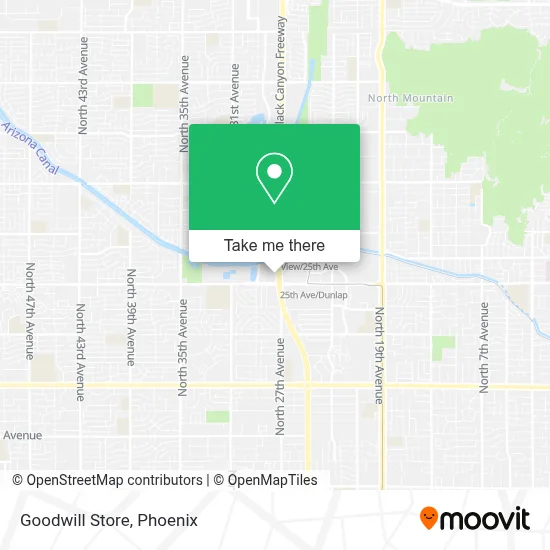 Goodwill Store map