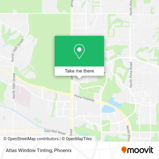 Atlas Window Tinting map