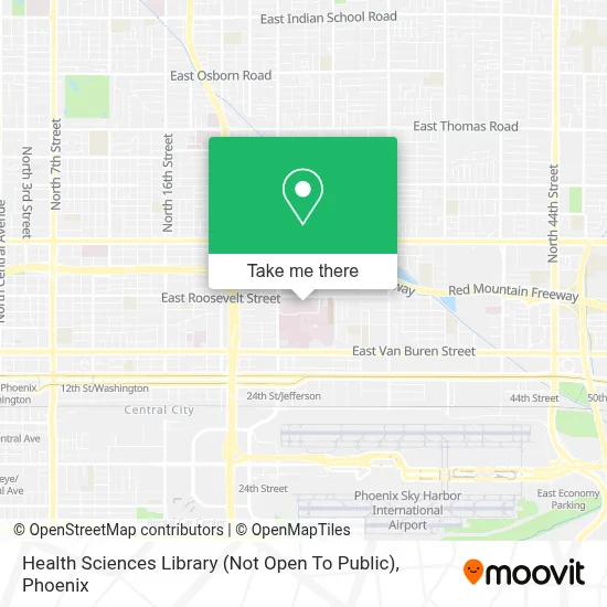Health Sciences Library (Not Open To Public) map