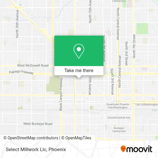 Select Millwork Llc map
