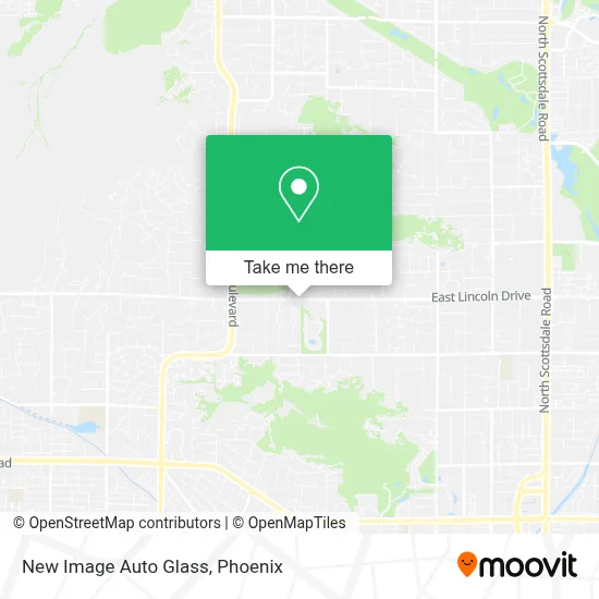 New Image Auto Glass map