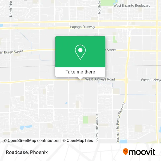 Roadcase map