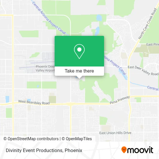 Mapa de Divinity Event Productions