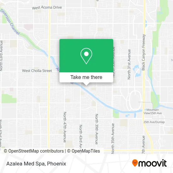 Azalea Med Spa map