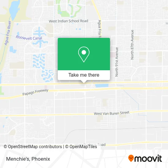 Menchie's map