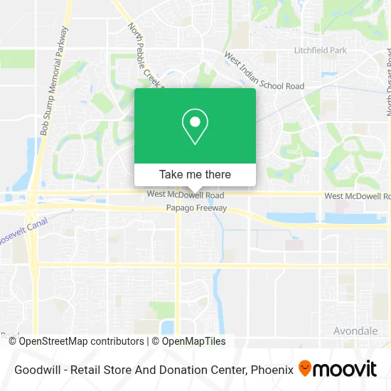 Goodwill - Retail Store And Donation Center map