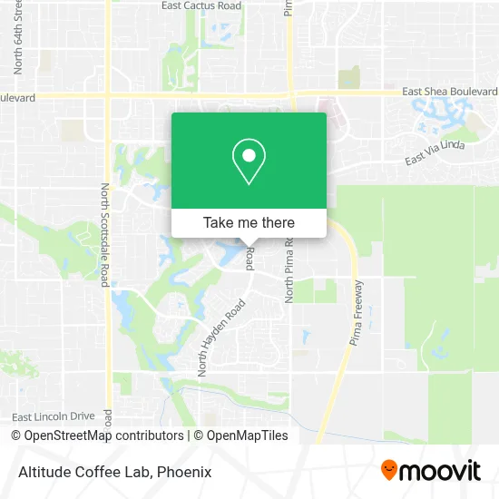 Altitude Coffee Lab map