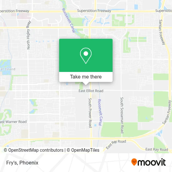 Fry's map