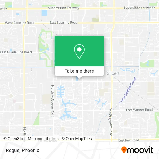 Regus map