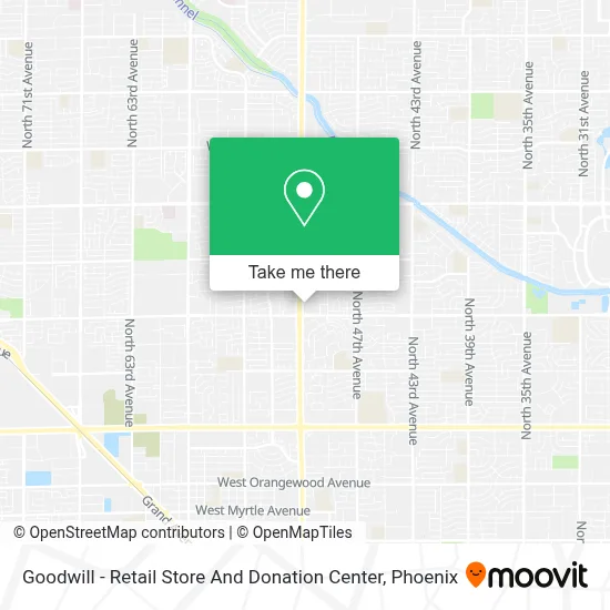 Goodwill - Retail Store And Donation Center map