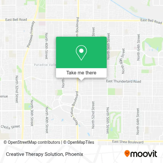Creative Therapy Solution map