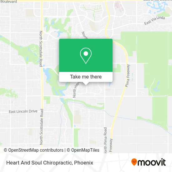 Heart And Soul Chiropractic map