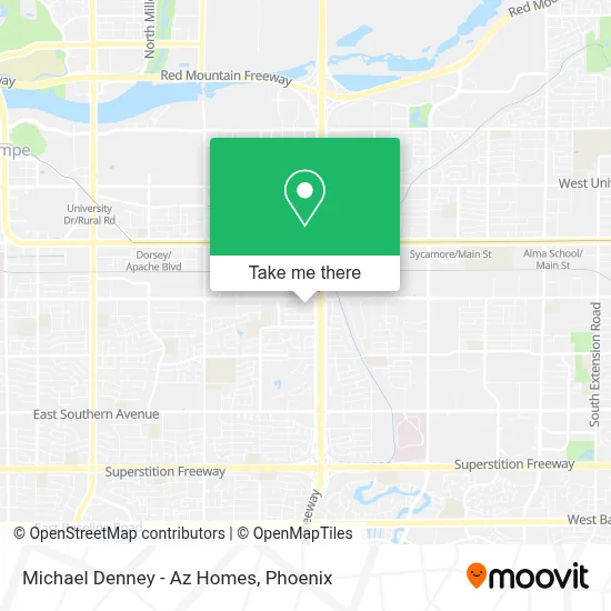 Michael Denney - Az Homes map
