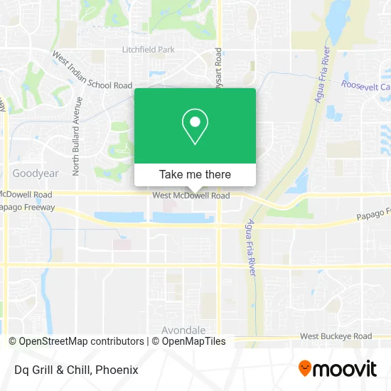 Dq Grill & Chill map
