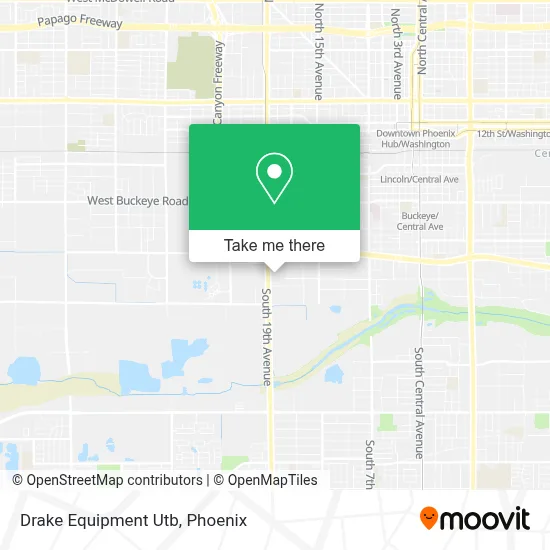 Drake Equipment Utb map