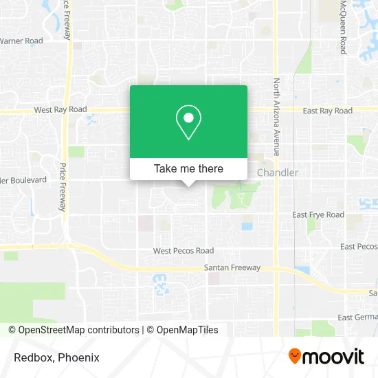 Redbox map