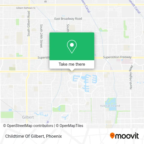Childtime Of Gilbert map