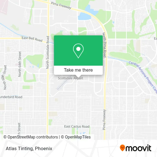 Atlas Tinting map
