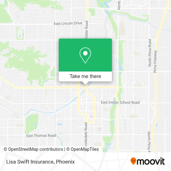 Lisa Swift Insurance map