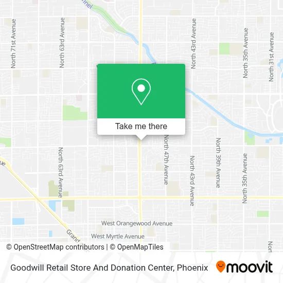 Goodwill Retail Store And Donation Center map