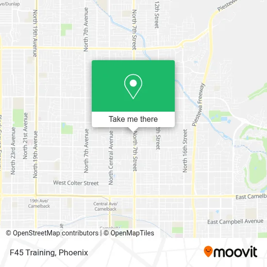 F45 Training map