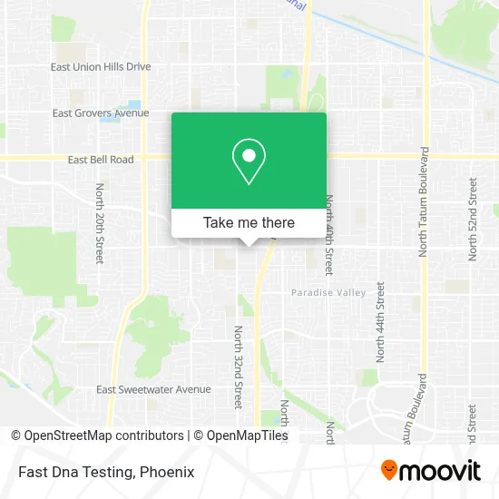 Fast Dna Testing map
