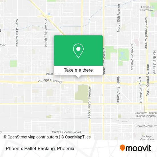 Phoenix Pallet Racking map