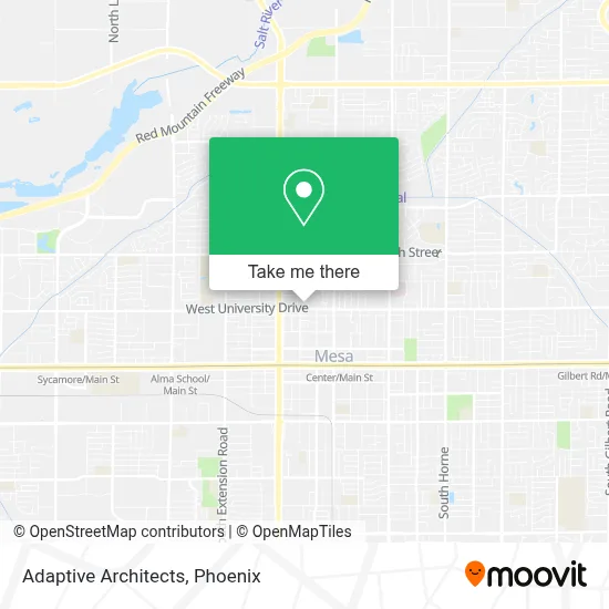 Adaptive Architects map