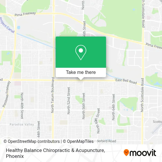Healthy Balance Chiropractic & Acupuncture map