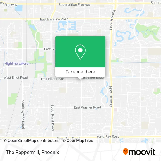 The Peppermill map