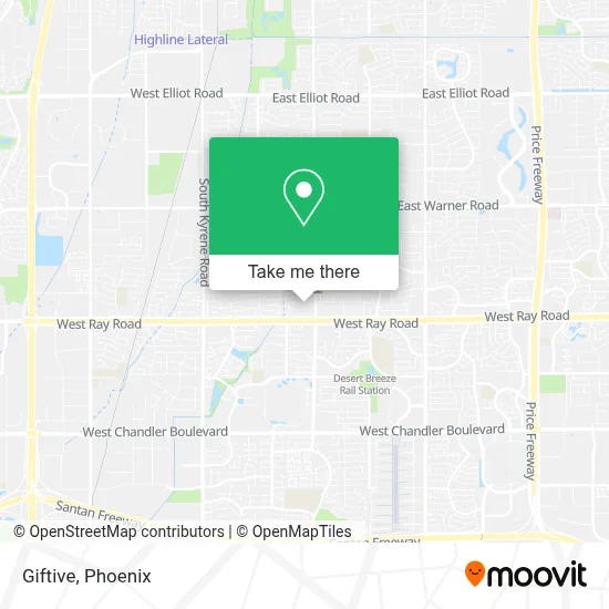 Giftive map