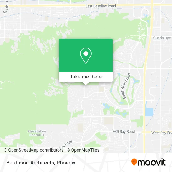 Barduson Architects map
