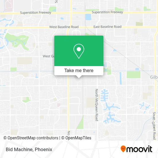 Bid Machine map