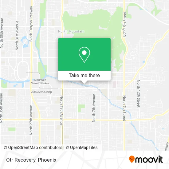 Otr Recovery map