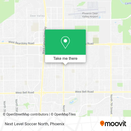 Next Level Soccer North map