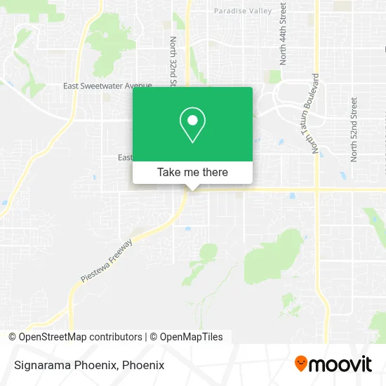 Signarama Phoenix map